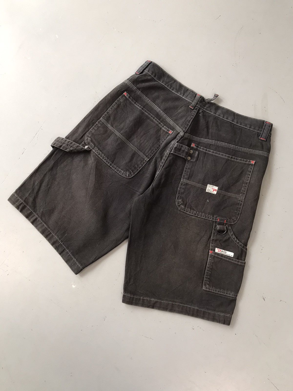 Vintage Paco carpenter denim short Size US 33 - 8 Thumbnail