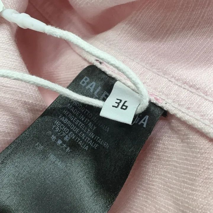 Balenciaga Balenciaga Balenciaga Classic Logo Pink ButtonUp Shirt -25 Size US S / EU 44-46 / 1 - 4 Thumbnail