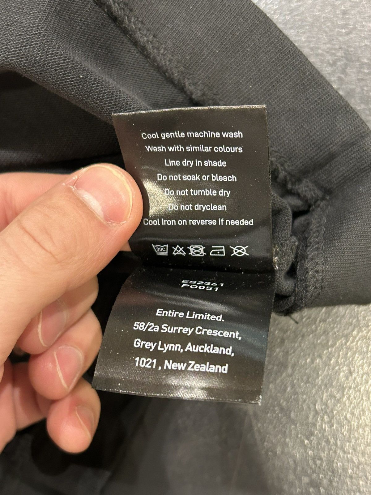 Entire Studios Entire Studios Heavy Pocket Tee - Black Size US XS / EU 42 / 0 - 5 Thumbnail