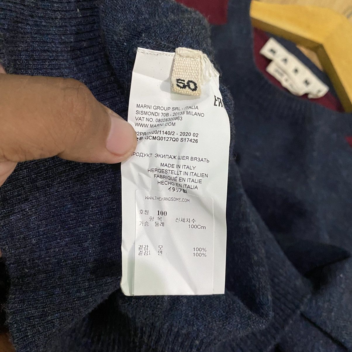 Marni Sweater knit marni Size US M / EU 48-50 / 2 - 6 Thumbnail