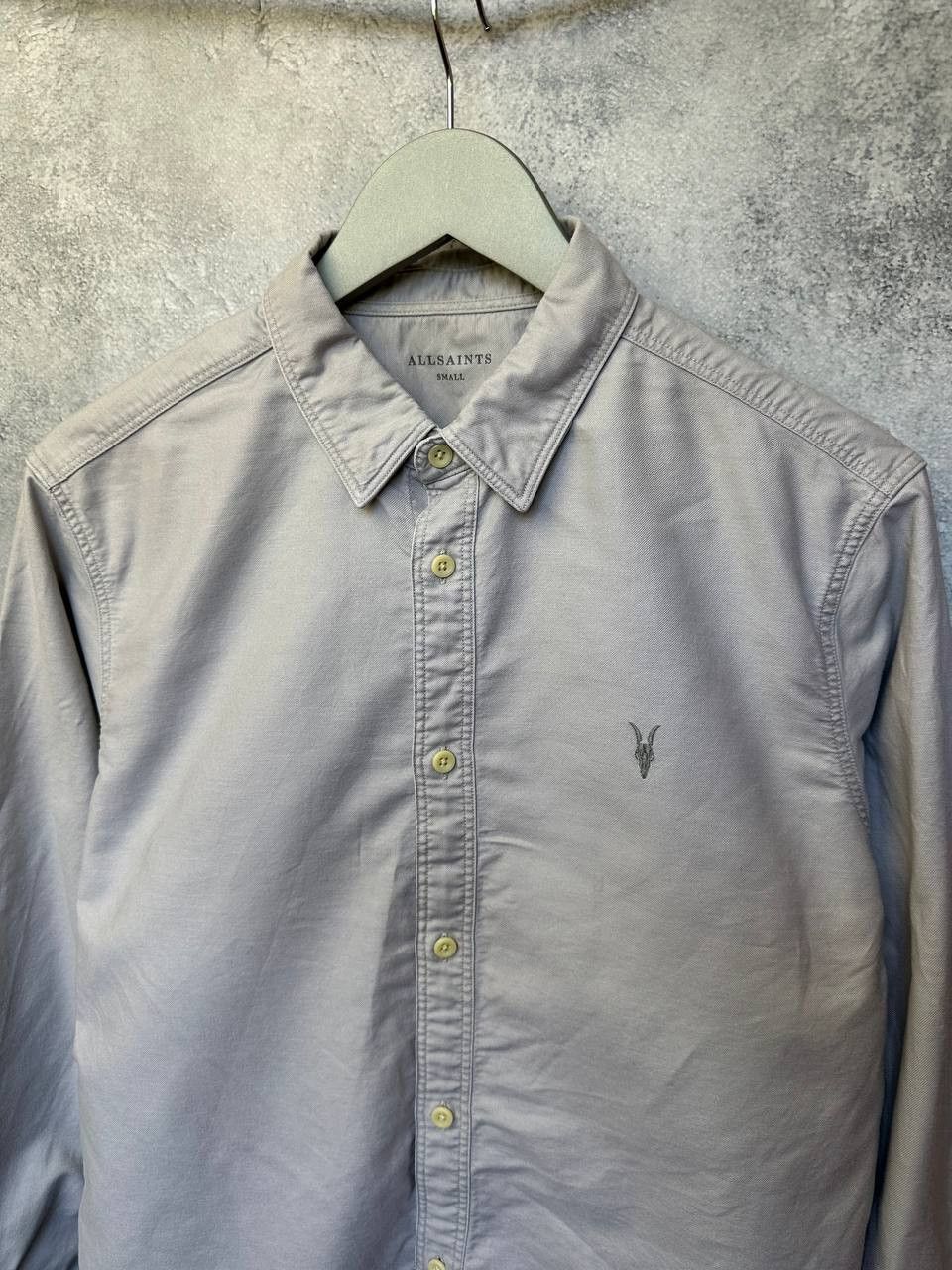 Allsaints × Designer ALLSAINTS Hungtingdon Long Sleeve Shirt Button Up Size US S / EU 44-46 / 1 - 5 Thumbnail