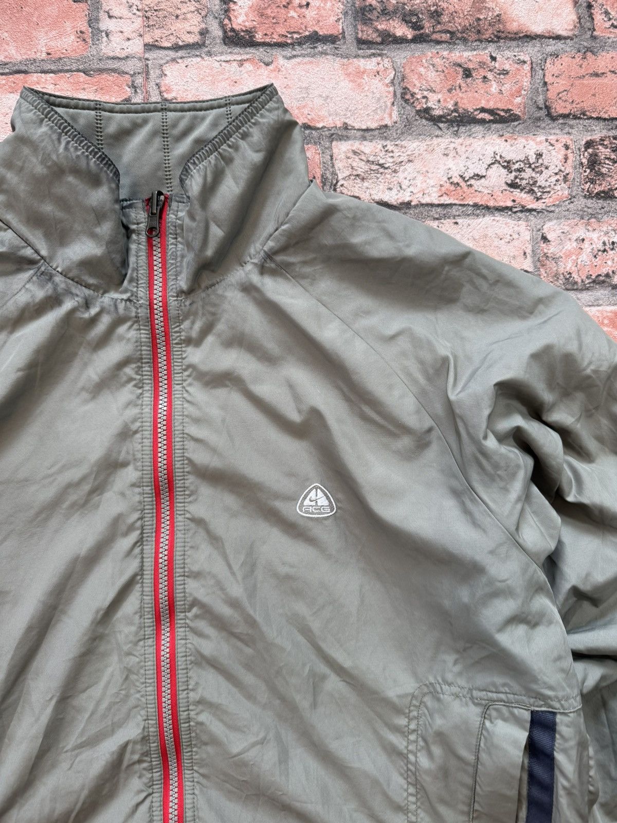 Nike ACG × Vintage 90’s NIKE ACG RARE SWOOSH Y2K RETRO WINDBREAKER ZIP JACKET Size US M / EU 48-50 / 2 - 3 Thumbnail