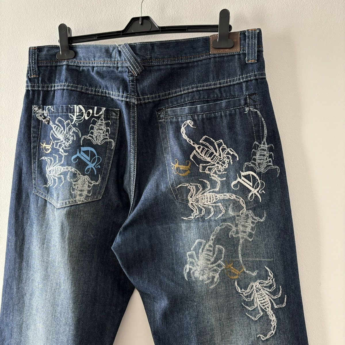 Southpole Vintage Paco Scorpion Jeans Size US 38 / EU 54 - 9 Thumbnail