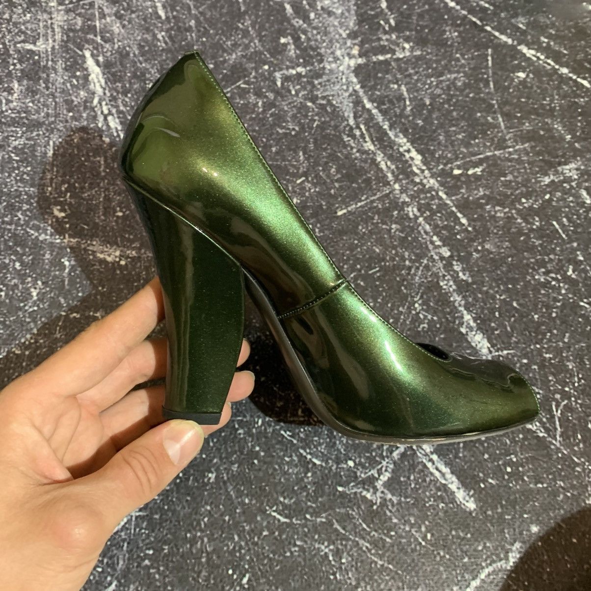 Yves Saint Laurent Yves Saint Laurent Amazing Green Women’s Heels size 35.5 Size US 5.5 / IT 35.5 - 15 Thumbnail