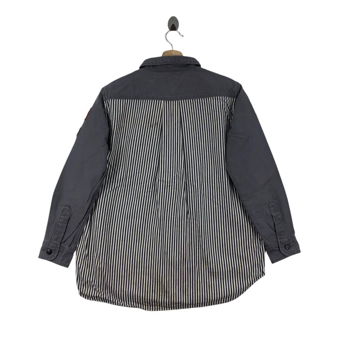 Japanese Brand KRIFF MAYER Shirt Hikori Workers Style Indigo Size US M / EU 48-50 / 2 - 4 Thumbnail