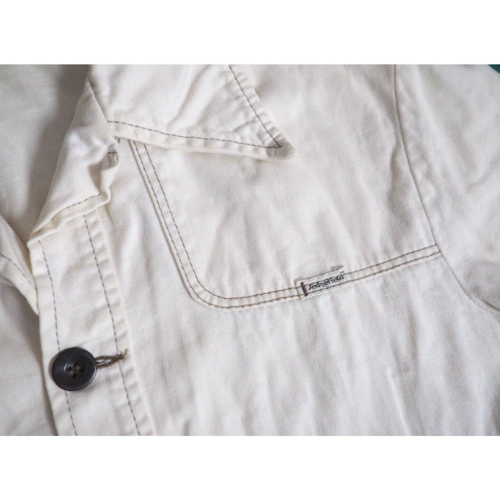 Vintage VINTAGE Sedgefield Shirt Western Beige Cotton Long Sleeve 1970s M Womens Size US M / EU 48-50 / 2 - 4 Thumbnail