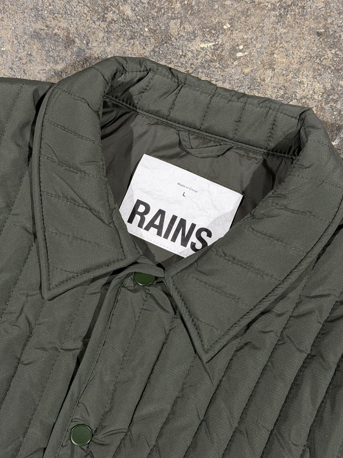 Rains Rains Liner Quilted Jacket Size US L / EU 52-54 / 3 - 4 Thumbnail
