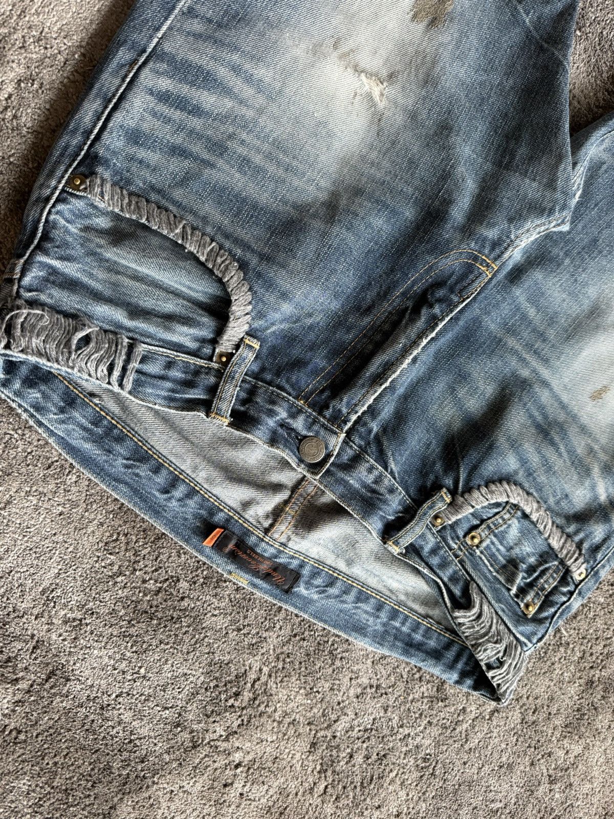 Undercover Undercover AW06 “Guru Guru” Bug/Insect Denim’ Size US 30 / EU 46 - 5 Thumbnail