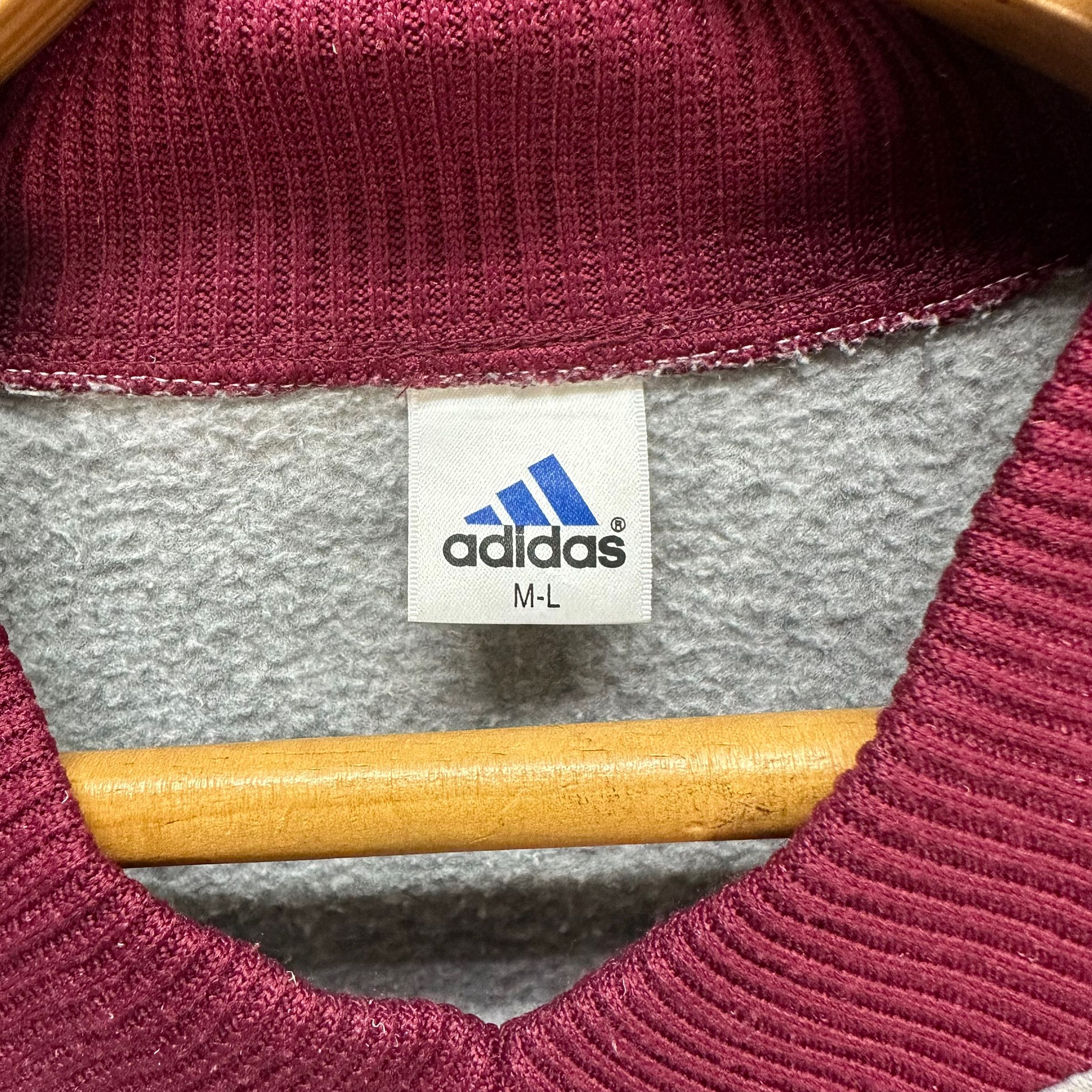 Adidas ADIDAS V NECK FLEECE JUMPER #7652-161 Size US M / EU 48-50 / 2 - 8 Thumbnail
