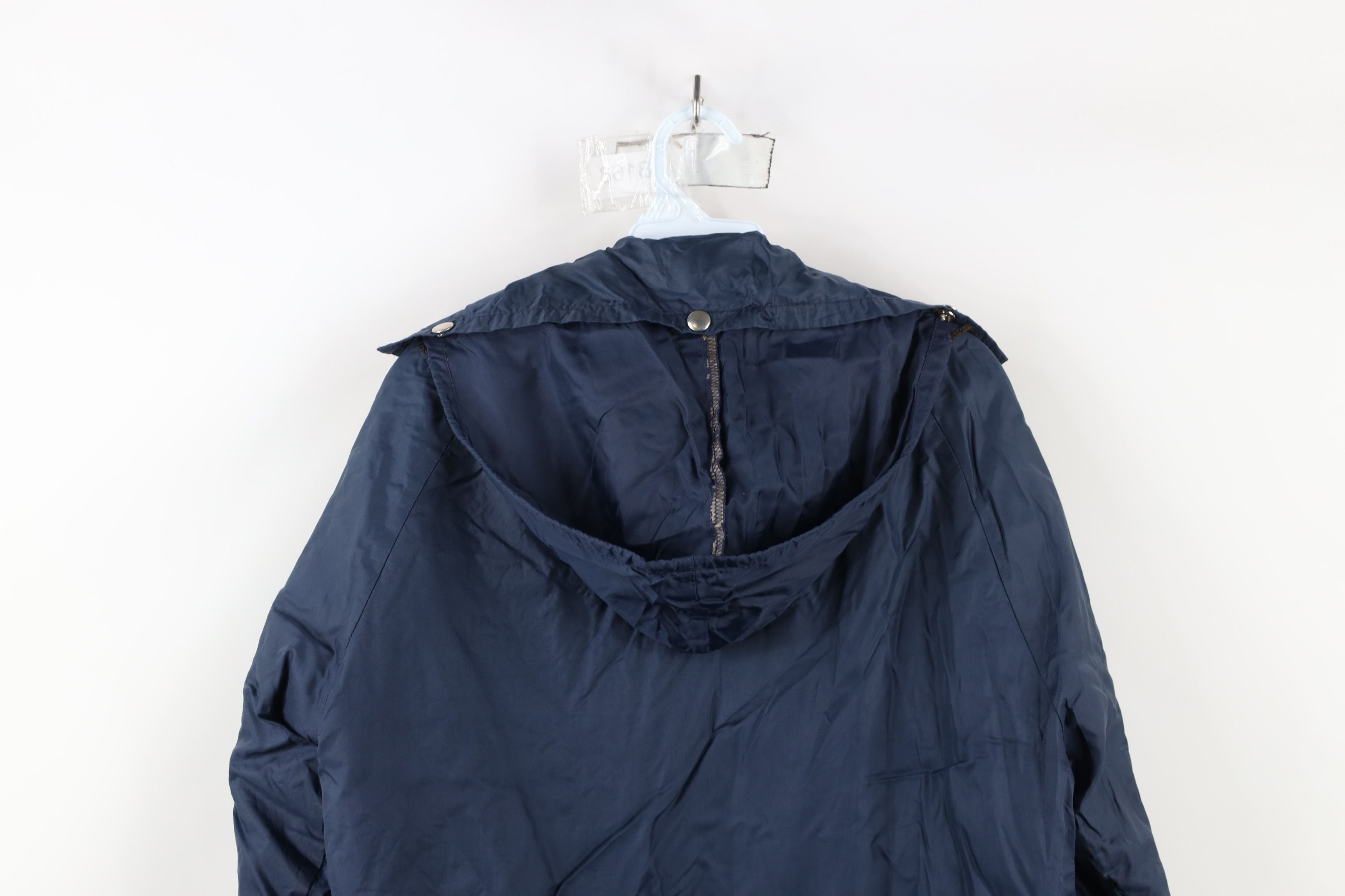 Vintage Vintage 60s Streetwear Hooded Parka Jacket Blue AS IS Size US L / EU 52-54 / 3 - 16 Thumbnail