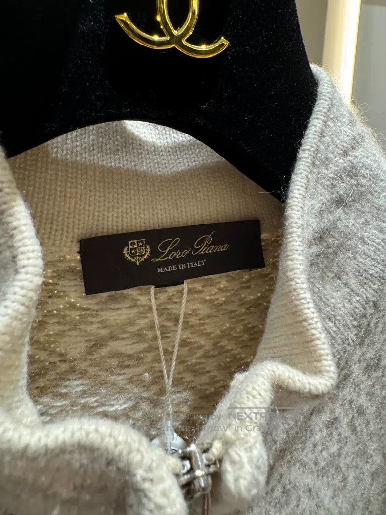 Loro Piana Loro Piana Snowflake Pattern Cashmere Cardigan Size XS / US 0-2 / IT 36-38 - 2 Thumbnail