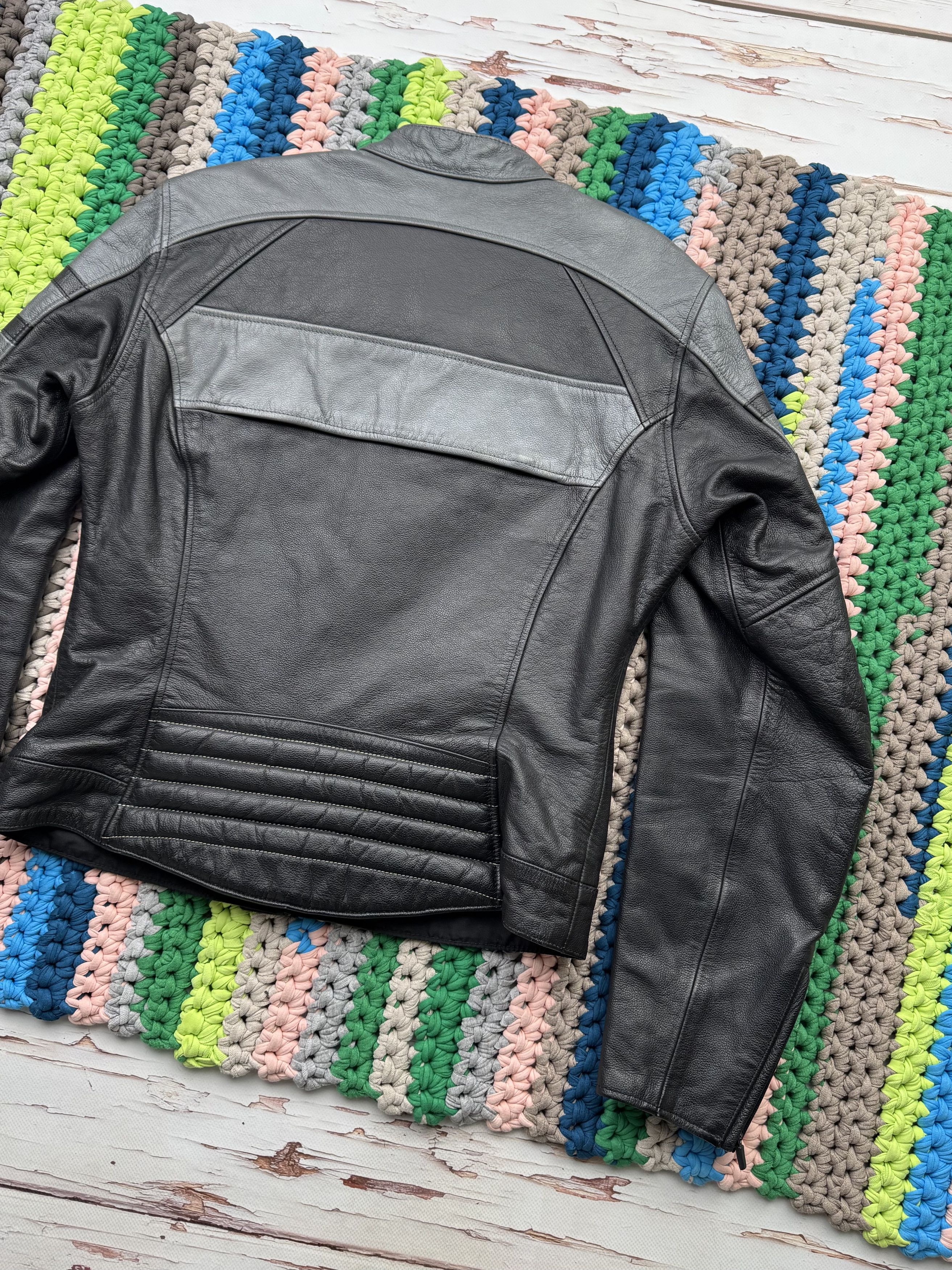 Vintage Vintage Racing Leather Jacket (ET1)(D15) Size US S / EU 44-46 / 1 - 12 Thumbnail