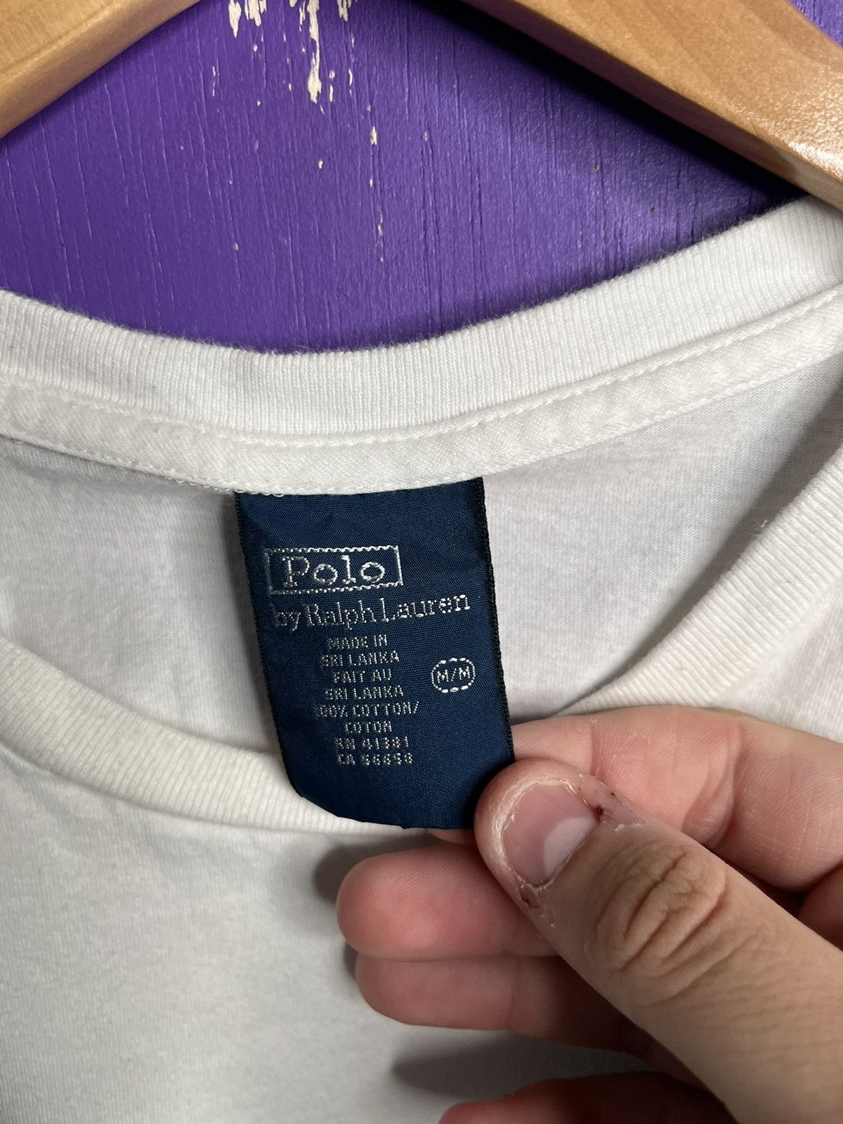 Polo Ralph Lauren × Vintage Vintage 90s Polo Ralph Lauren beach bear t-shirt Size US L / EU 52-54 / 3 - 4 Thumbnail
