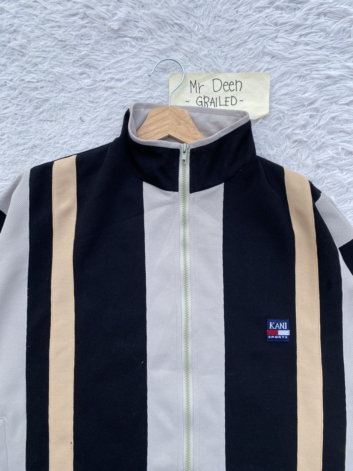 Karl Kani Rare Vintage KANI Sport Zipped Sweater Size US L / EU 52-54 / 3 - 12 Thumbnail