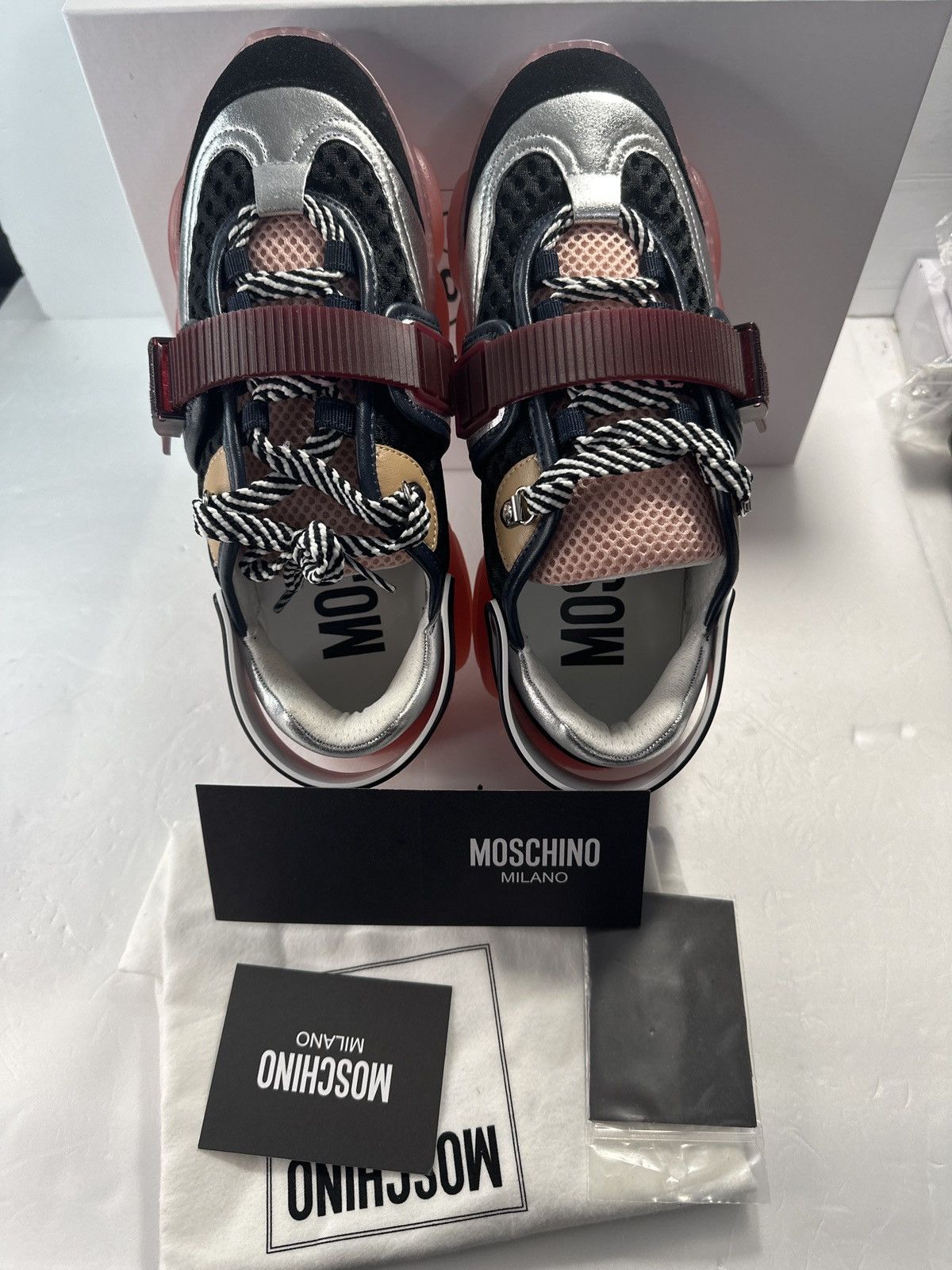 Moschino MOSCHINO Roller Skates laminated teddy shoes Size US 8 / IT 38 - 3 Thumbnail