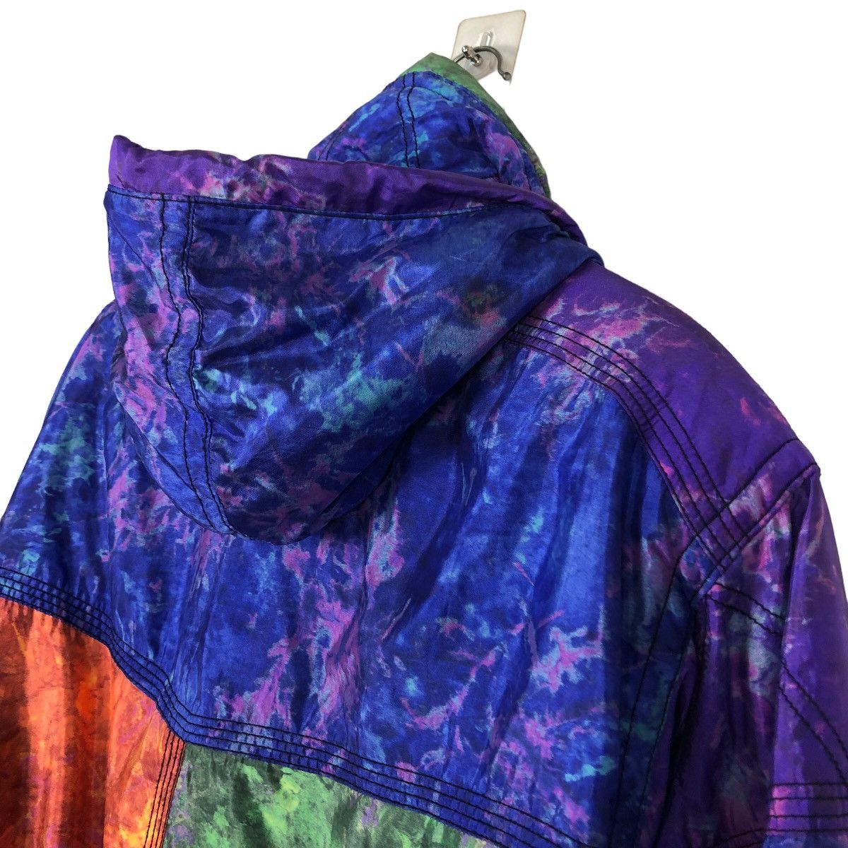 Japanese Brand Vintage Ski Jacket Goldwin Multi Colour Cargo Pocket Winter Size US S / EU 44-46 / 1 - 8 Thumbnail