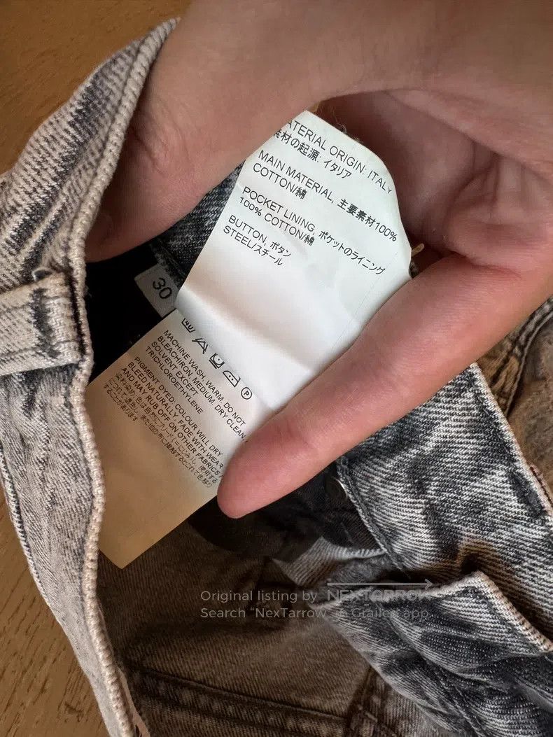 Our Legacy Our Legacy Washing grey jeans Size US 30 / EU 46 - 5 Thumbnail