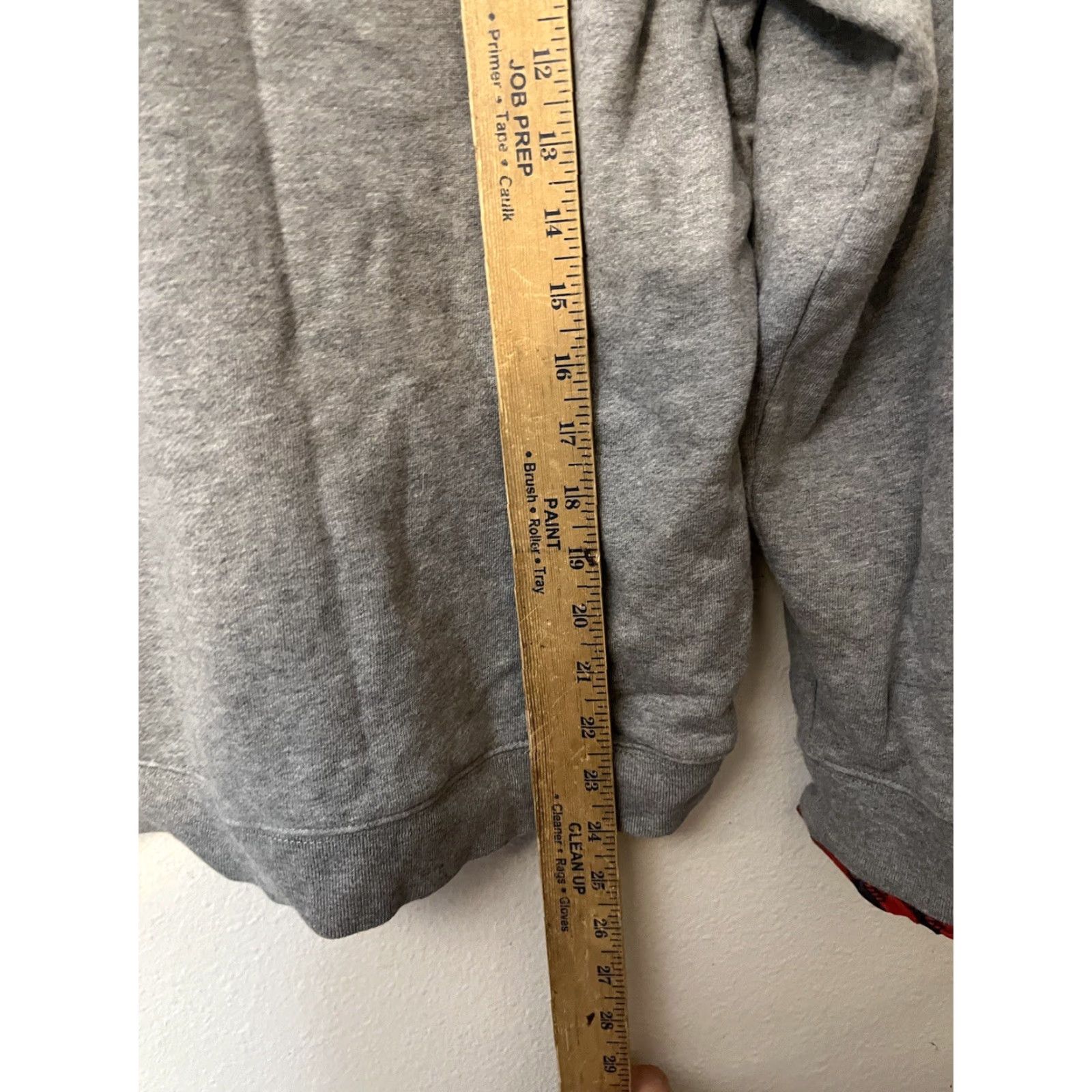 J.Crew J.Crew H0273 Woven Leopard Trim Ruffneck Pull-Over Gray Sweatshirt M Womens Sweatshirt Leopard 90s Vintage Style Basic Size M / US 6-8 / IT 42-44 - 5 Thumbnail