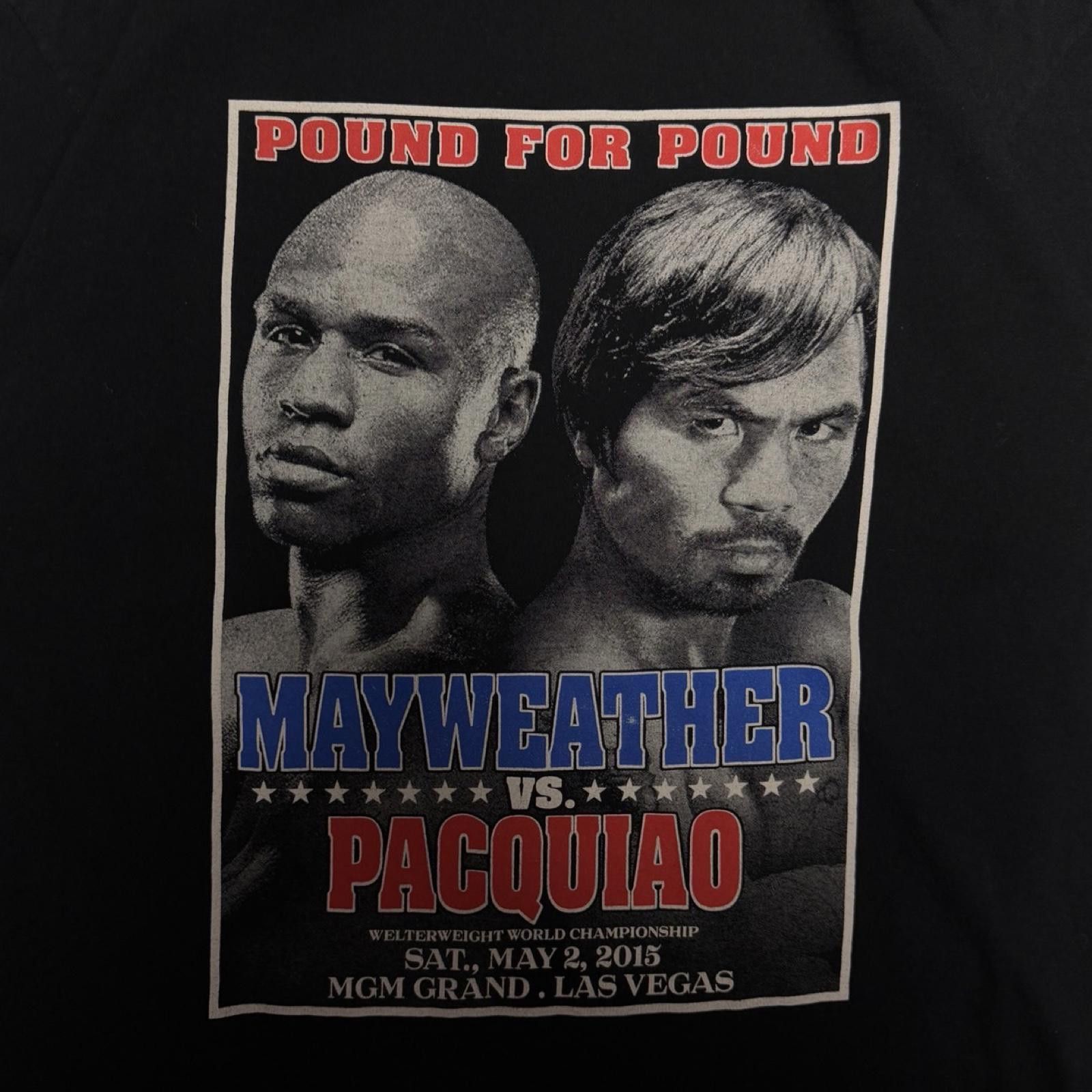 Jerzees 2015 Mayweather vs. Paquiao -- L -- Size US L / EU 52-54 / 3 - 2 Thumbnail