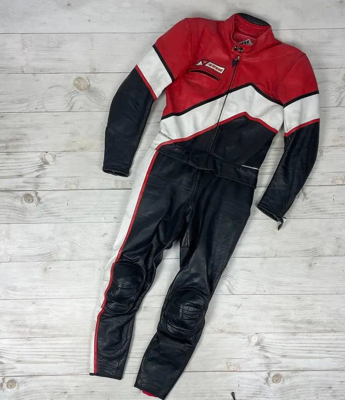 Dainese Vintage Dainese Motorbike Leather Suit 90s Jacket And Pants Size US M / EU 48-50 / 2 - 2 Thumbnail