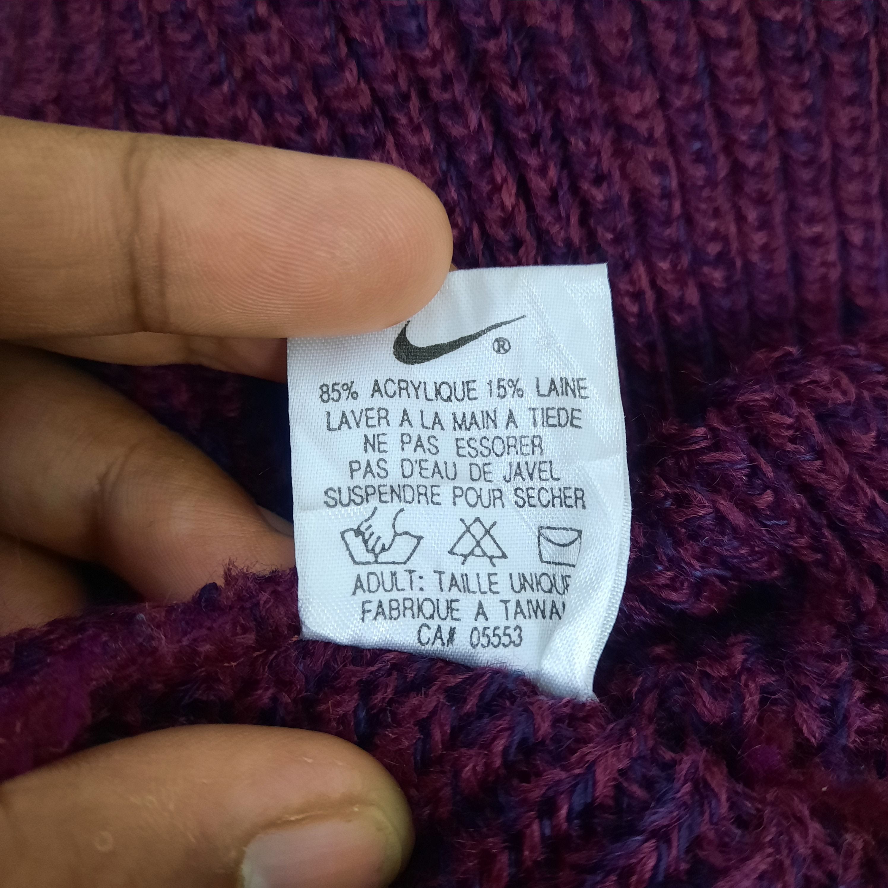 Nike 🔥Vintage 90s nike swoosh patch beanie hat Size ONE SIZE - 5 Thumbnail