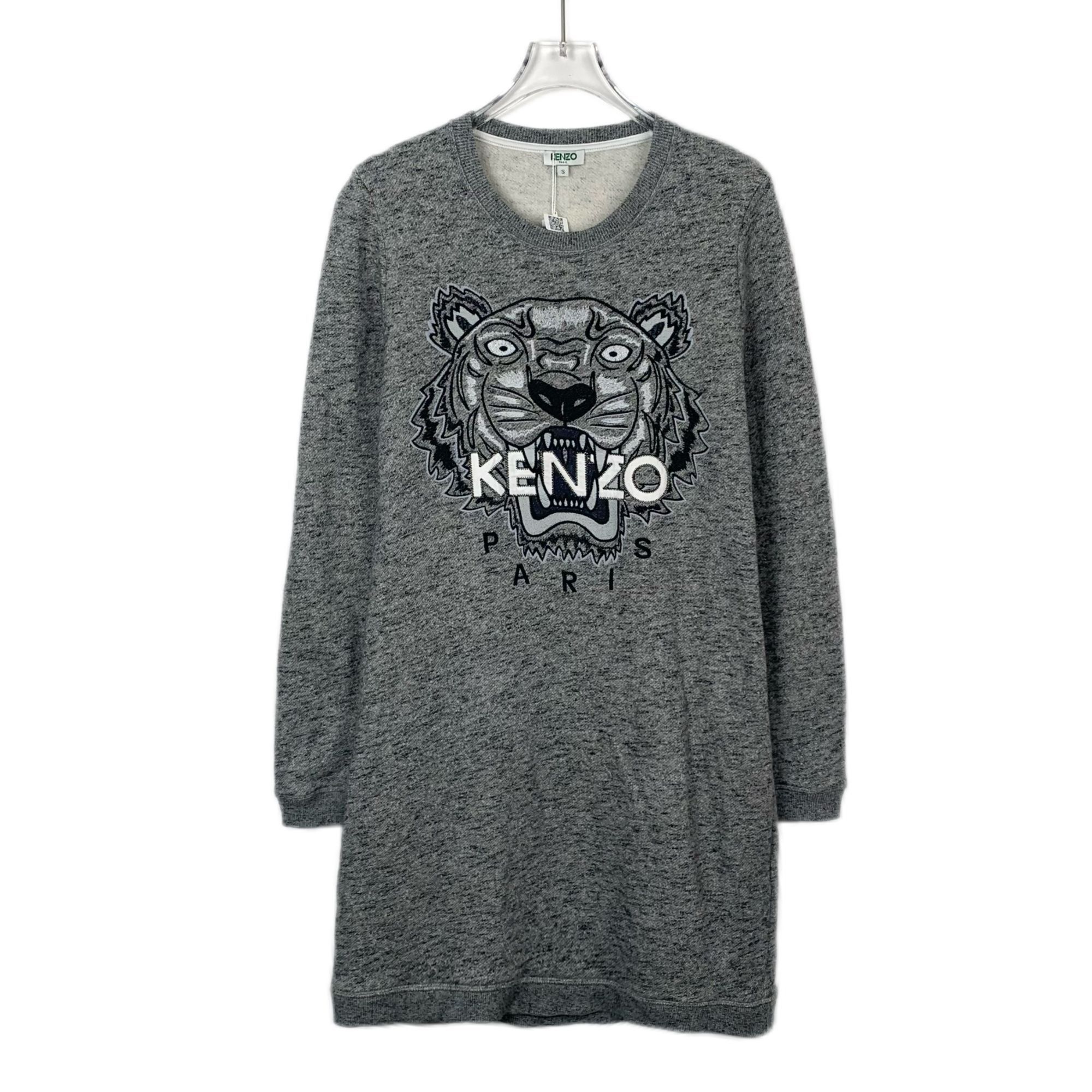 grey kenzo dress Kenzo Vintage Floral Maxi Dress - Grey Multi