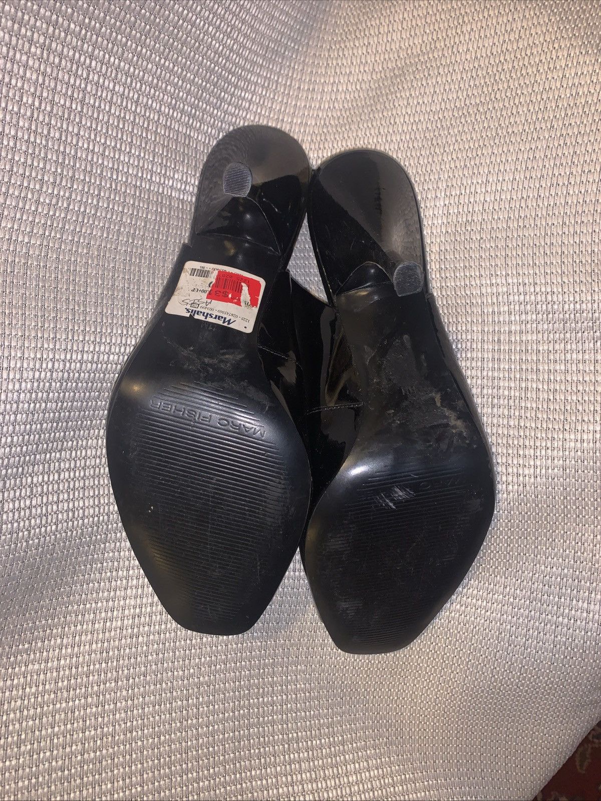 Marc Fisher Marc Fisher black size 11 sling back patent leather Size US 11 / IT 41 - 3 Thumbnail