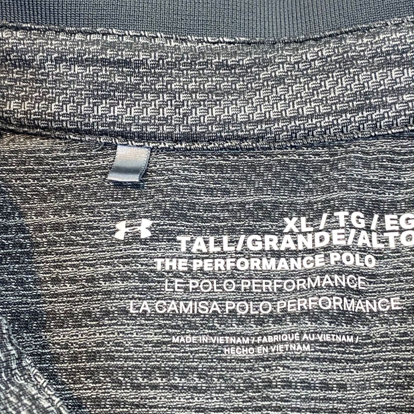 Under Armour UNDER ARMOUR Performance Polo Shirt Mens XL Heather Gray Heatgear Golf Sport Size US XL / EU 56 / 4 - 4 Thumbnail