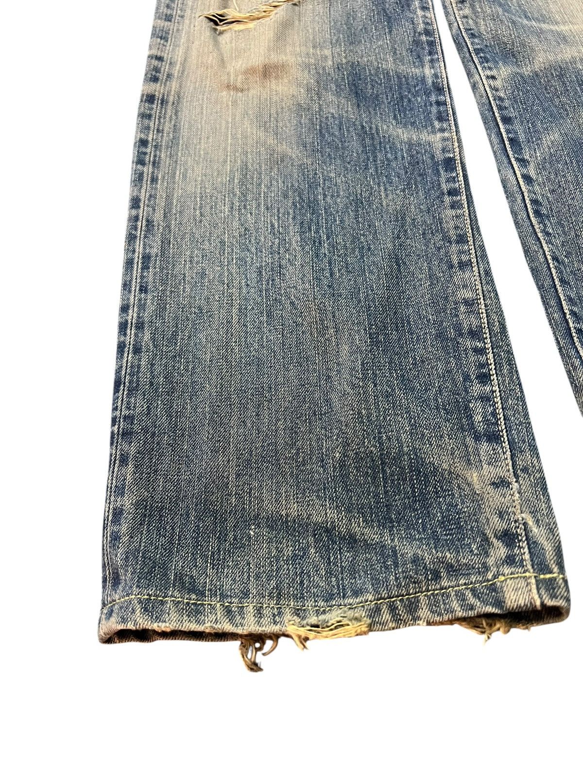 Edwin Vintage Edwin 505x Selvedge Distressed Rusty If six was nine Size US 28 / EU 44 - 6 Thumbnail