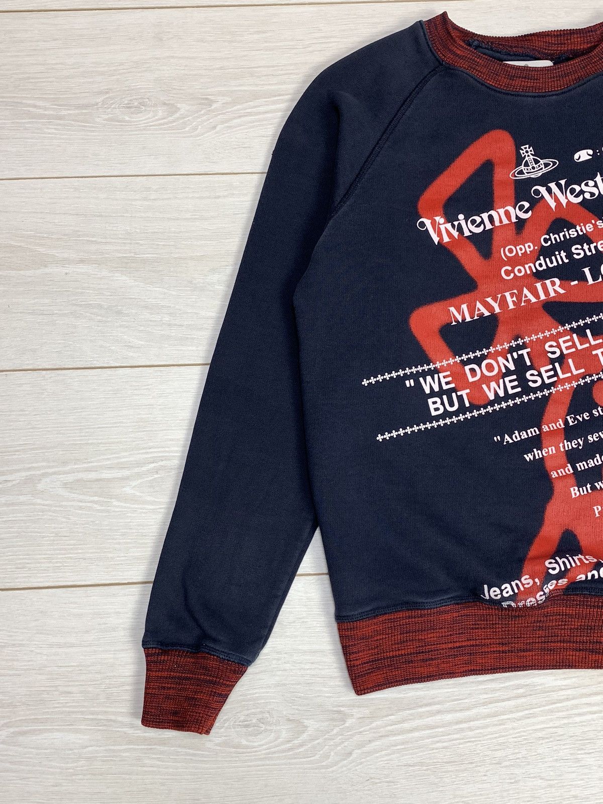 Vivienne Westwood Rare Vivienne Westwood We don't sell cheap things Sweatshirt Size US S / EU 44-46 / 1 - 2 Thumbnail