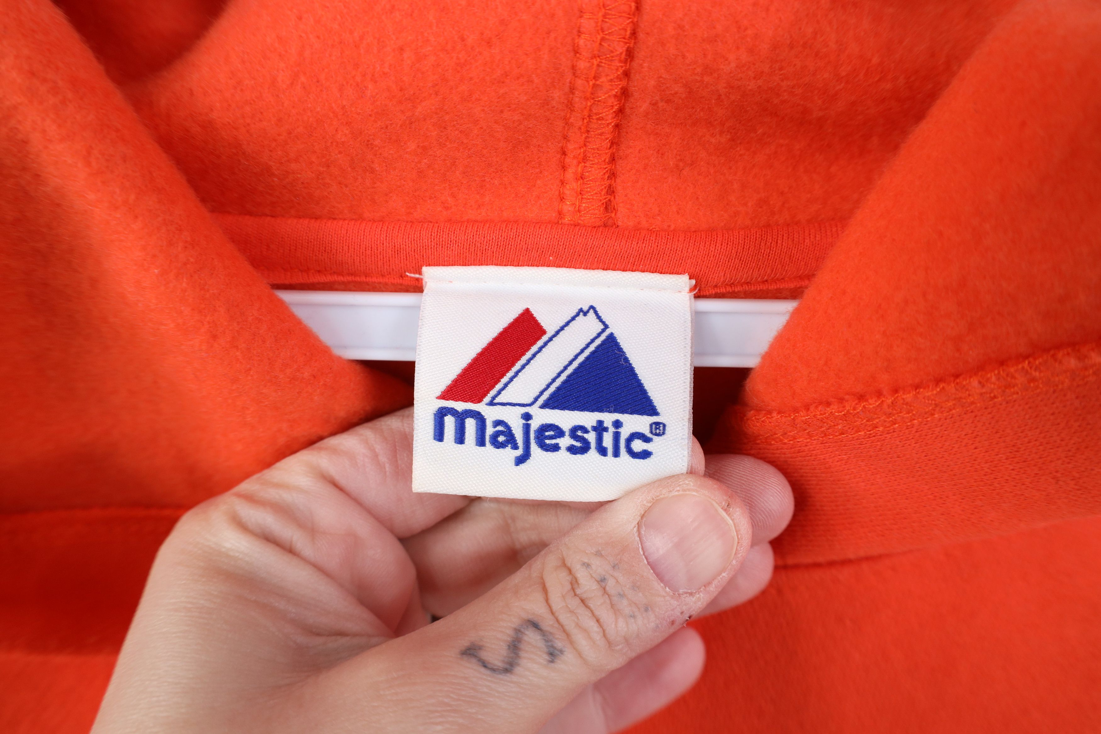Majestic Vintage Majestic Old English D Detroit Tigers Hoodie Size US S / EU 44-46 / 1 - 9 Thumbnail