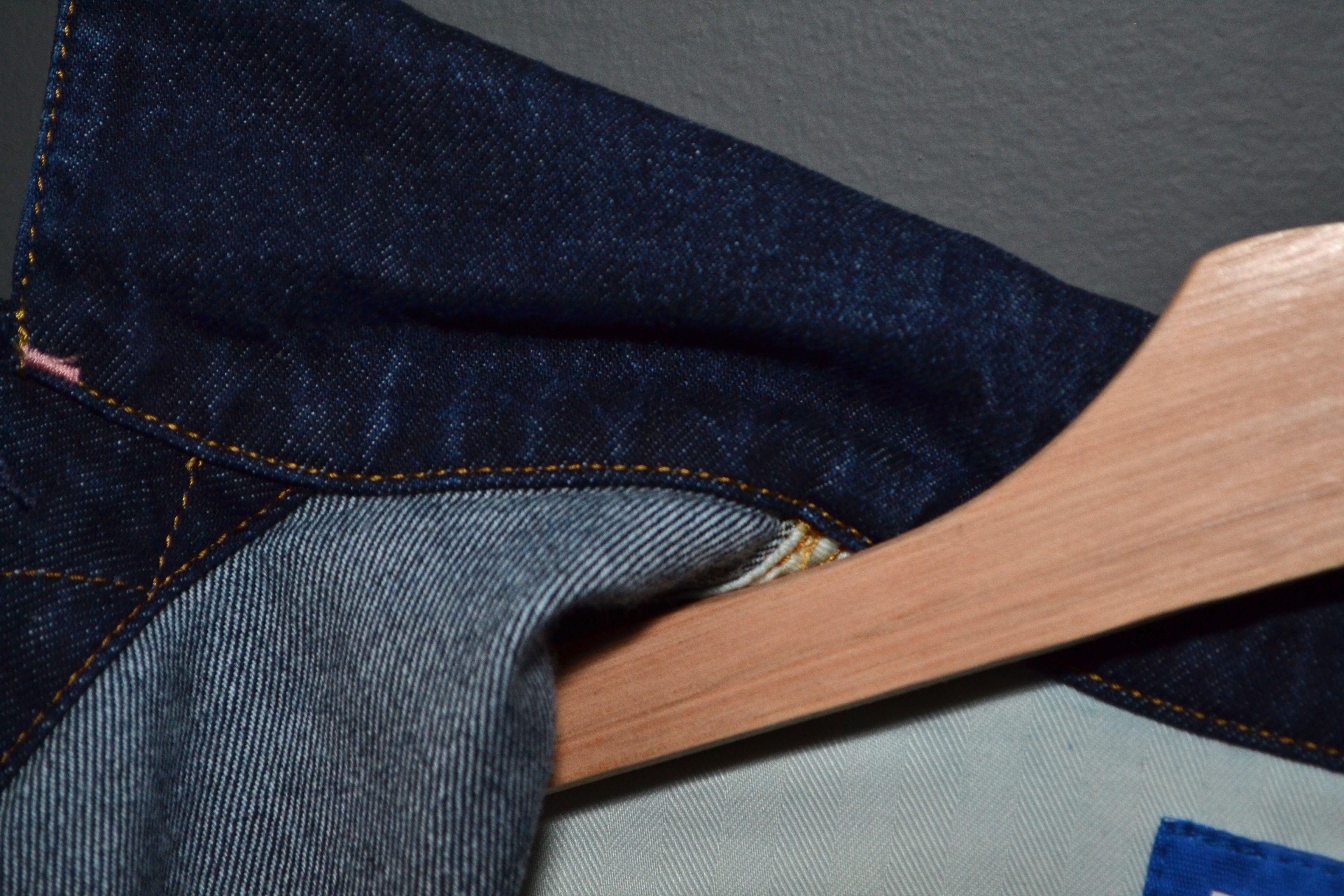Acne Studios Acne Studios Bla Konst Dark Blue Lamp Denim Trucker Jacket Size M / US 6-8 / IT 42-44 - 16 Thumbnail