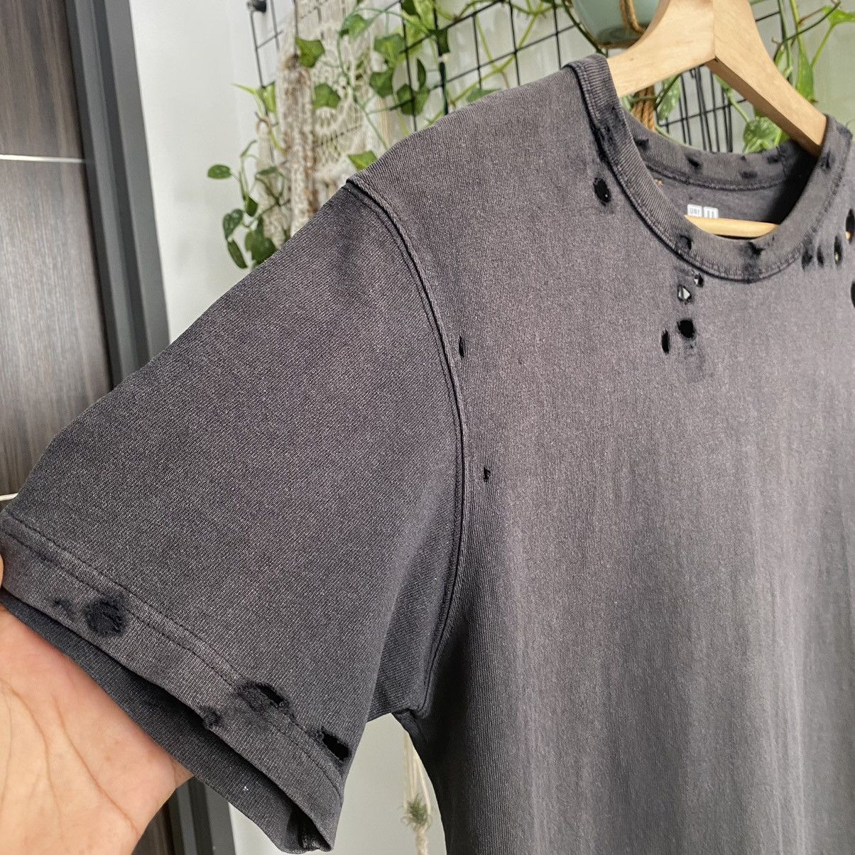 Lemaire × Uniqlo 💥SICK💥Thrashed Faded Lemaire x Uniqlo ERD GRUNGE TSHIRT Size US M / EU 48-50 / 2 - 3 Thumbnail