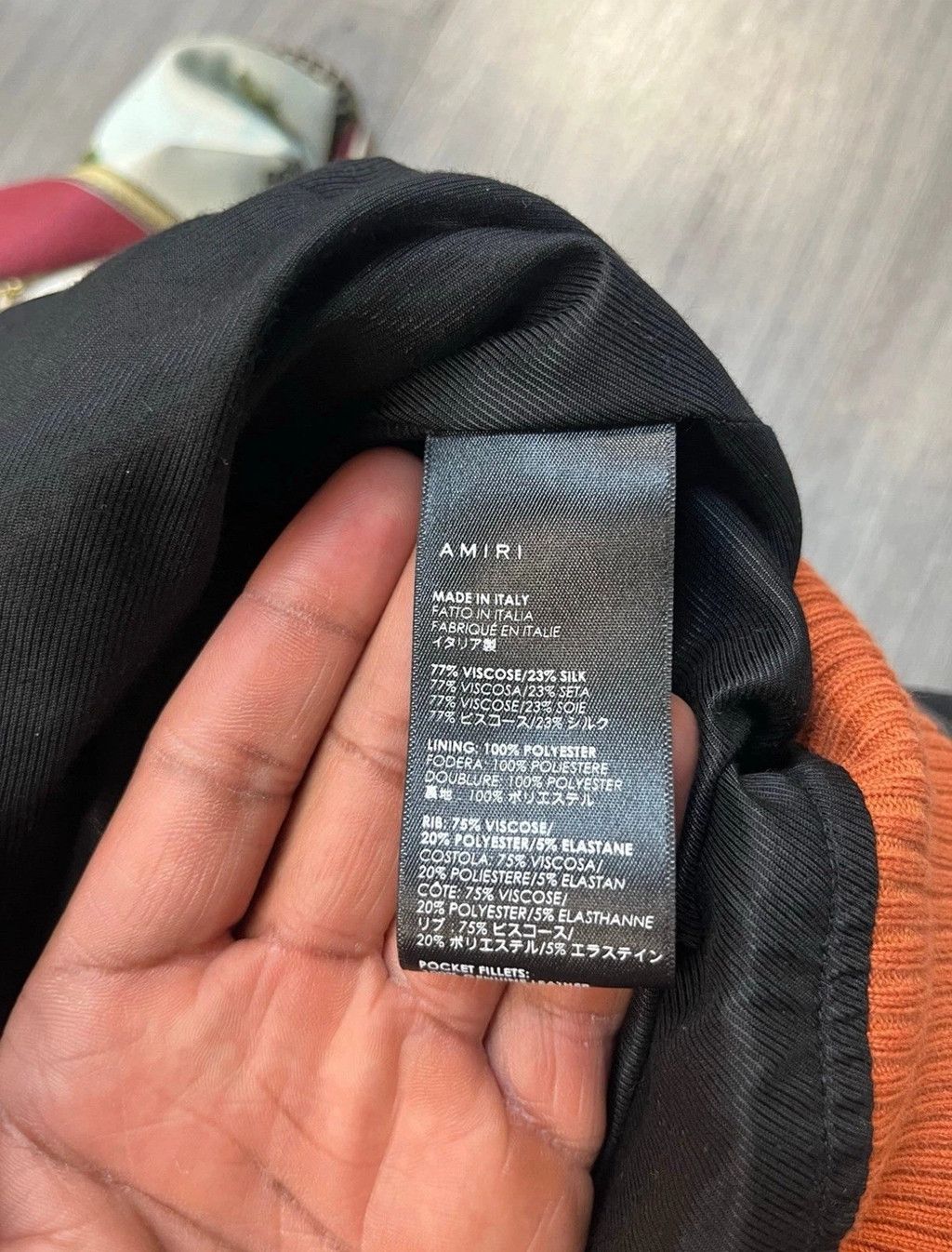 Amiri AMIRI scarf satin patchwork printed bomber jacket Size US L / EU 52-54 / 3 - 6 Thumbnail