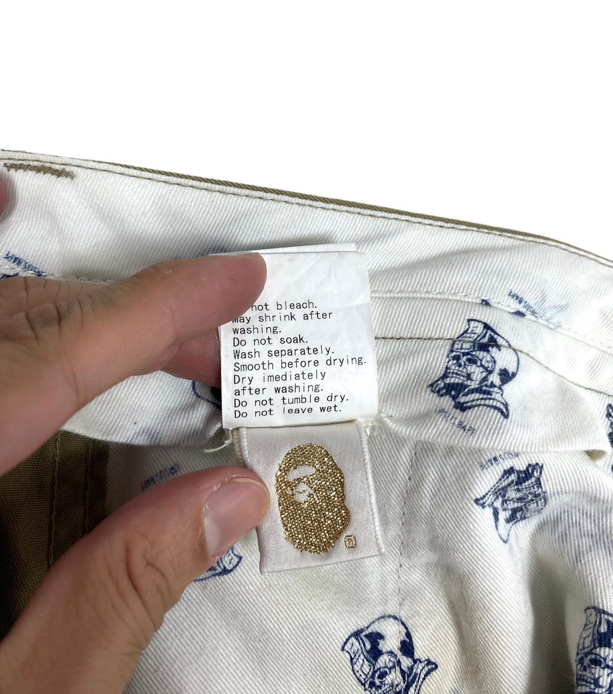 Bape Ursus Bape Chino Pants Size US 31 - 10 Thumbnail