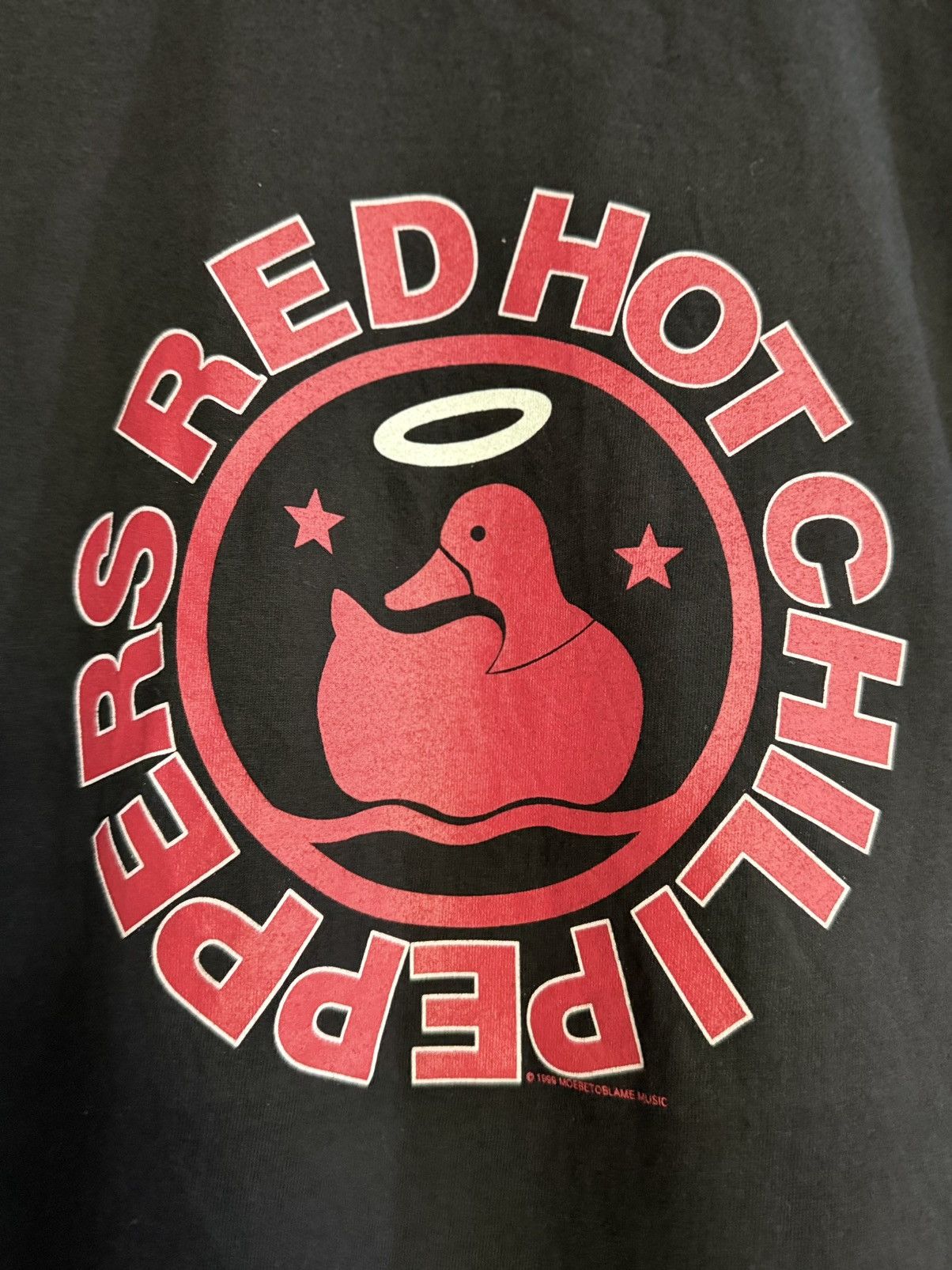 Band Tees Vintage Red Hot Chili Peppers Moebetoblame Music Promo Tee Size US M / EU 48-50 / 2 - 3 Thumbnail