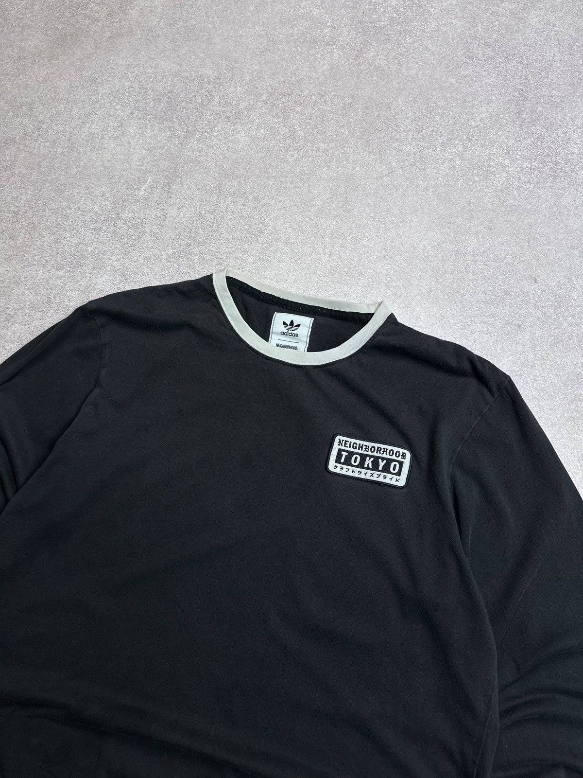 Adidas × Neighborhood Neighborhood x Adidas Boxy Longsleeve Shirt L Size US L / EU 52-54 / 3 - 4 Thumbnail