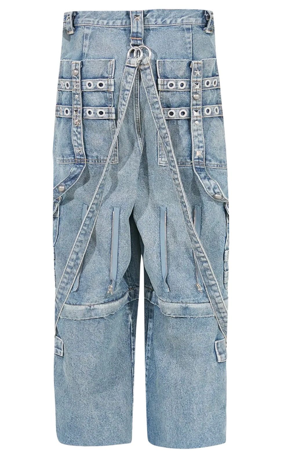 Balenciaga Raver Denim Jeans Size US 29 - 2 Thumbnail