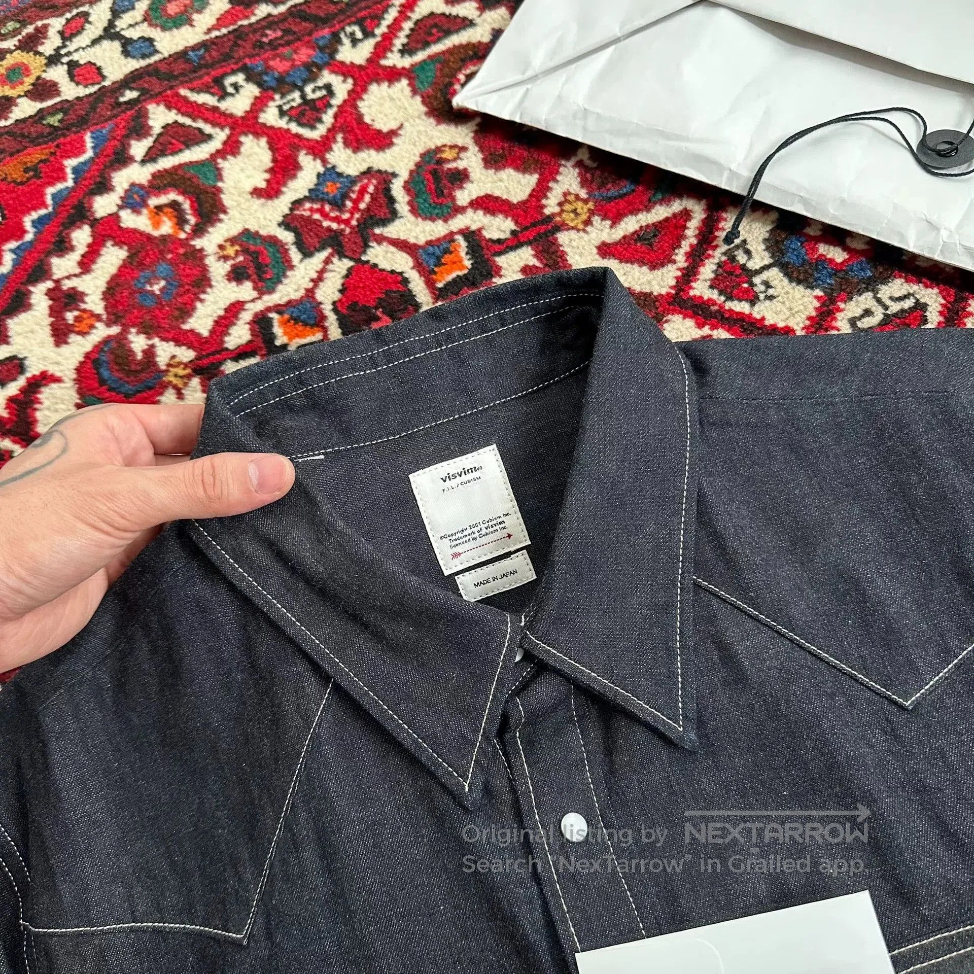 Visvim visvim mud overdye shirt size 4. Size US L / EU 52-54 / 3 - 5 Thumbnail