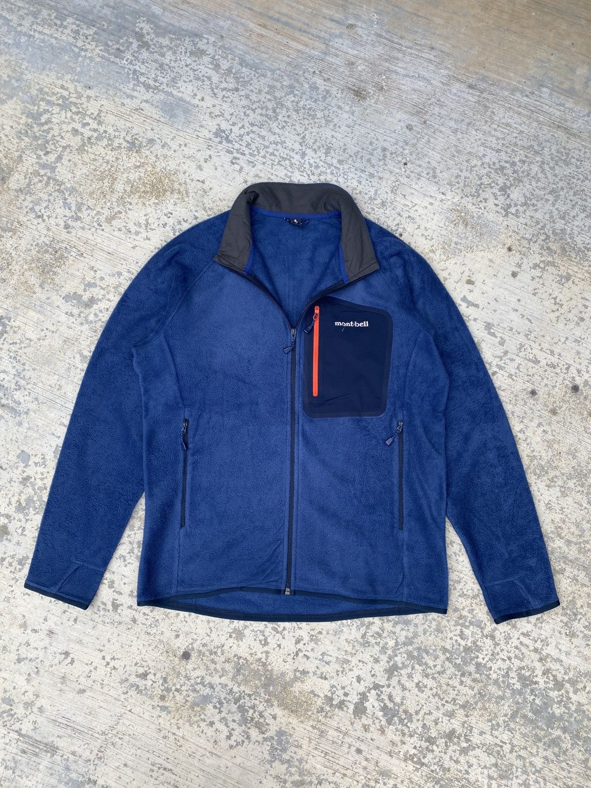 Montbell climaplus zip up fleece