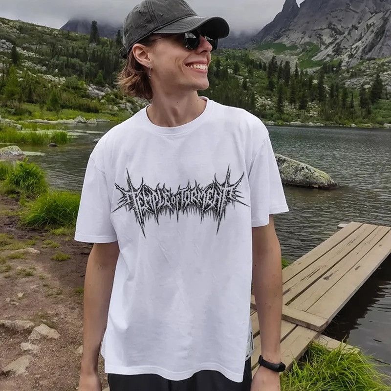 Other Aesthetic Streetwear T-Shirt Size US L / EU 52-54 / 3 - 3 Thumbnail