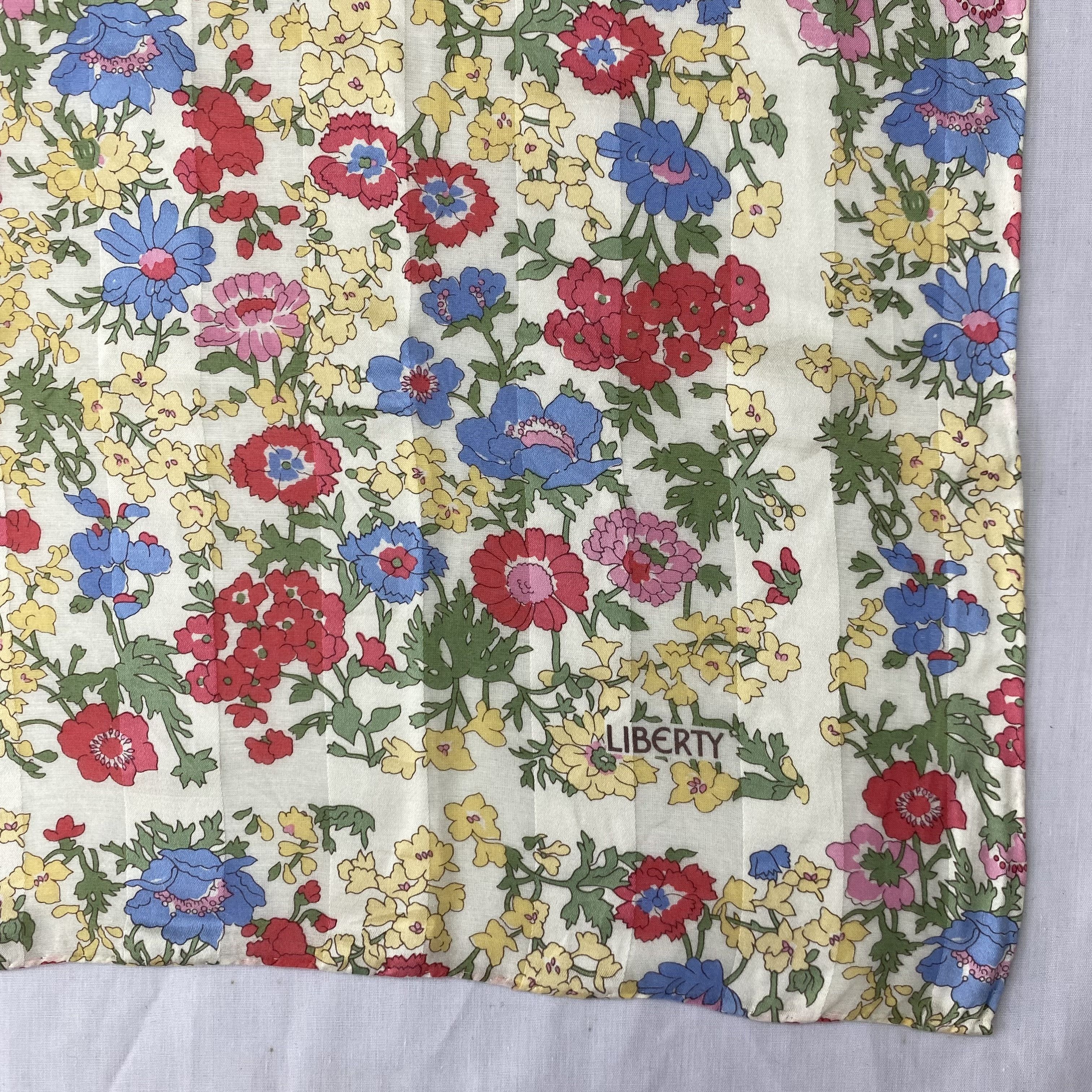 Liberty × Vintage Vintage Liberty Handkerchief Neckerchief Bandana H208P Size ONE SIZE - 3 Thumbnail