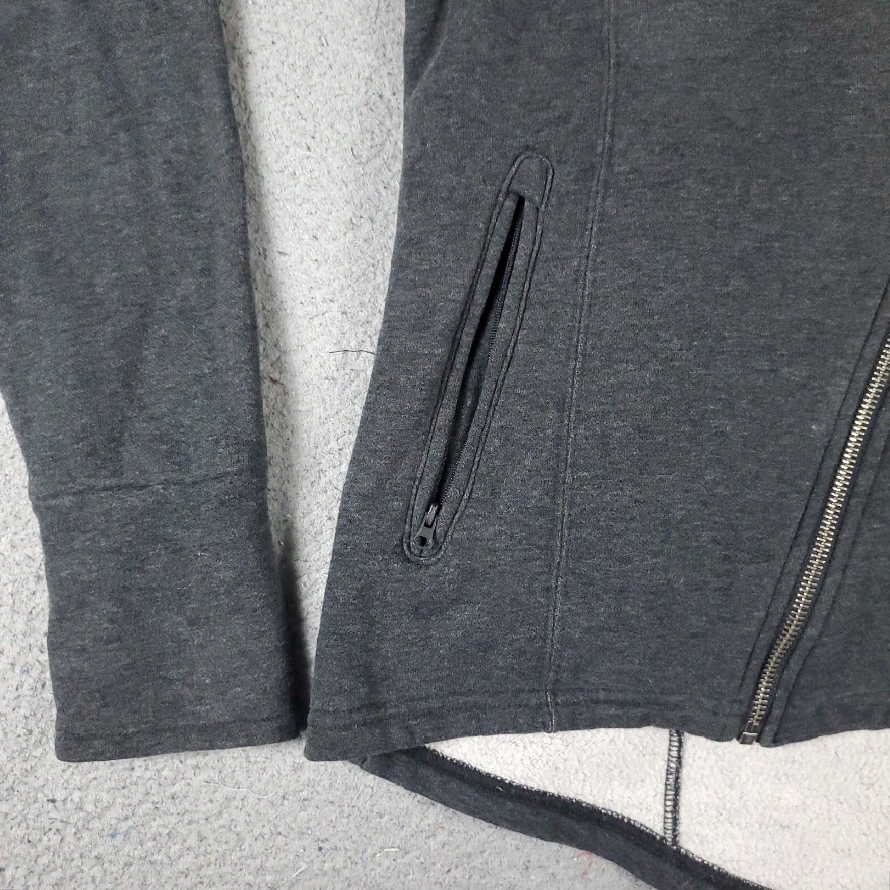 Puma PUMA Ladies Gray Full Zip Up Hoodie Sweatshirt Small Size S / US 4 / IT 40 - 3 Thumbnail