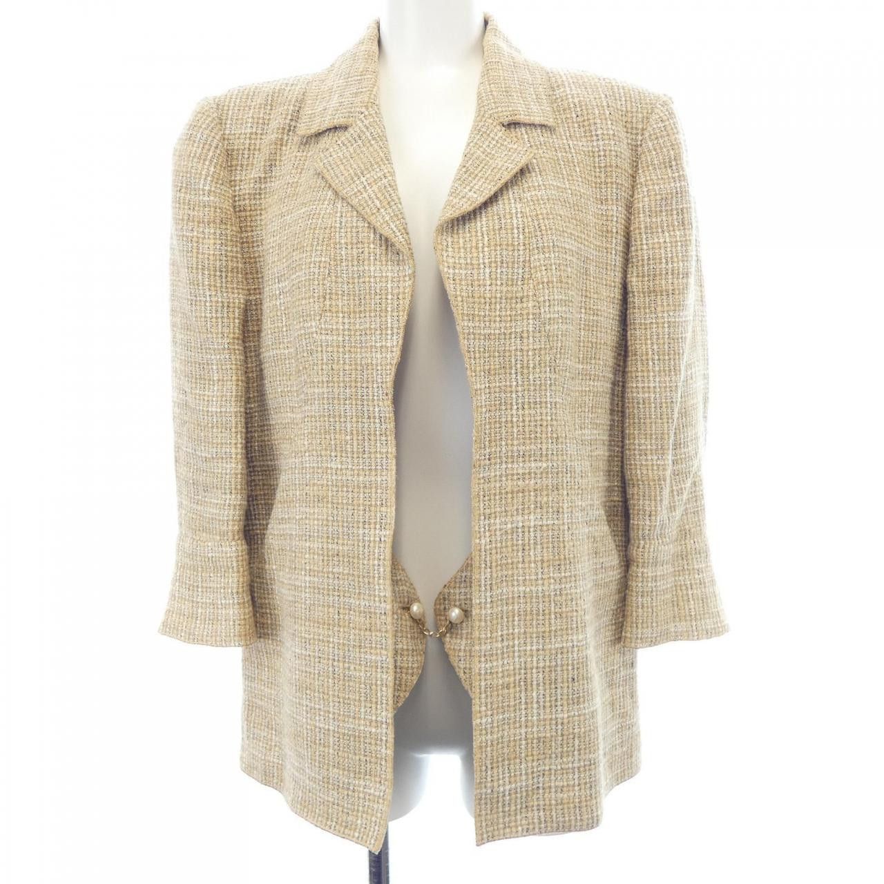 Chanel Chanel Chanel P20805V12100 03P Jacket Cotton Outerwear P20805V12100 03P DUTY FREE for USA Size ONE SIZE - 1 Thumbnail