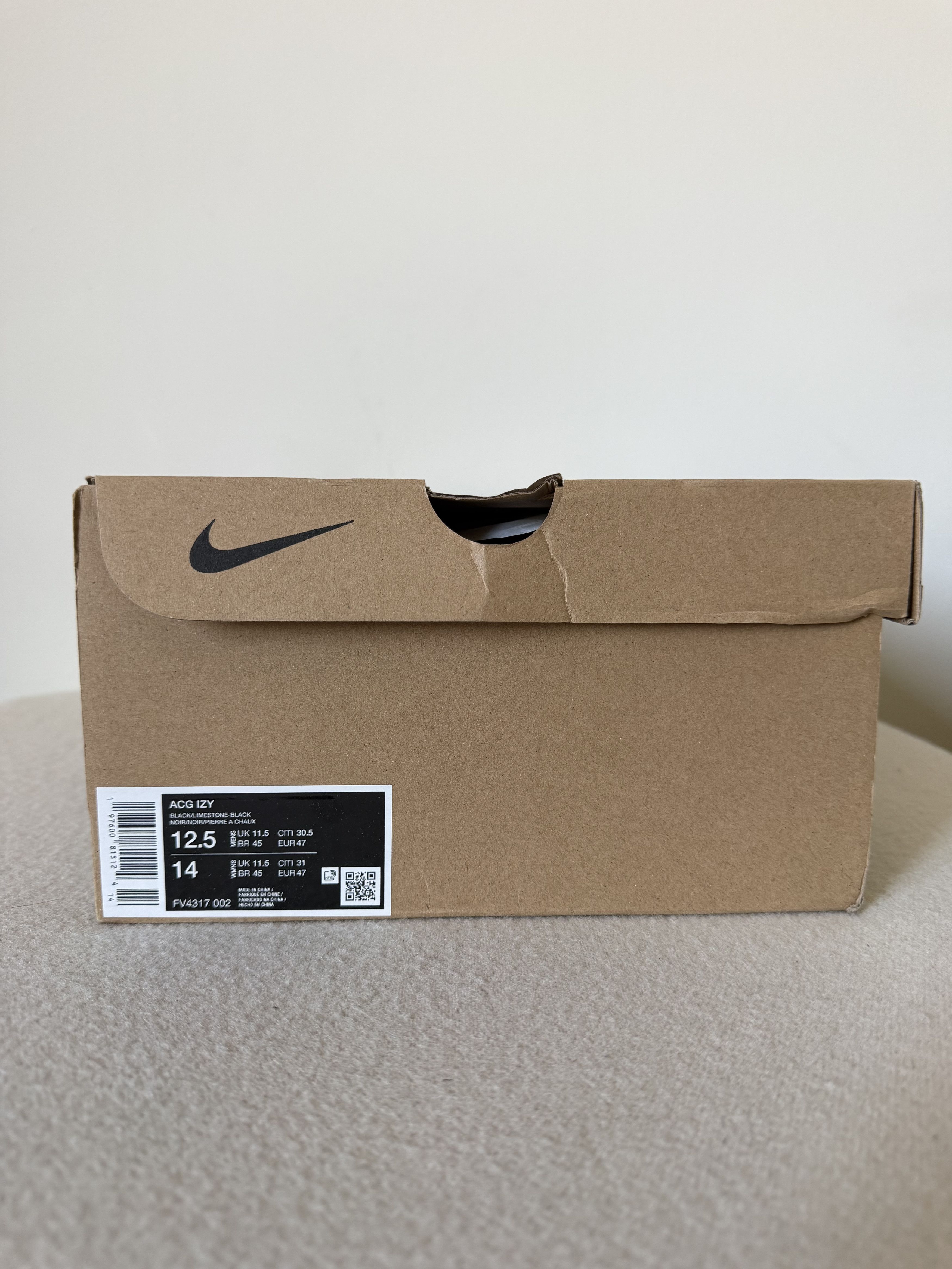 Nike ACG Nike ACG Izy Sneakers in Black Size US 12.5 / EU 45-46 - 7 Thumbnail
