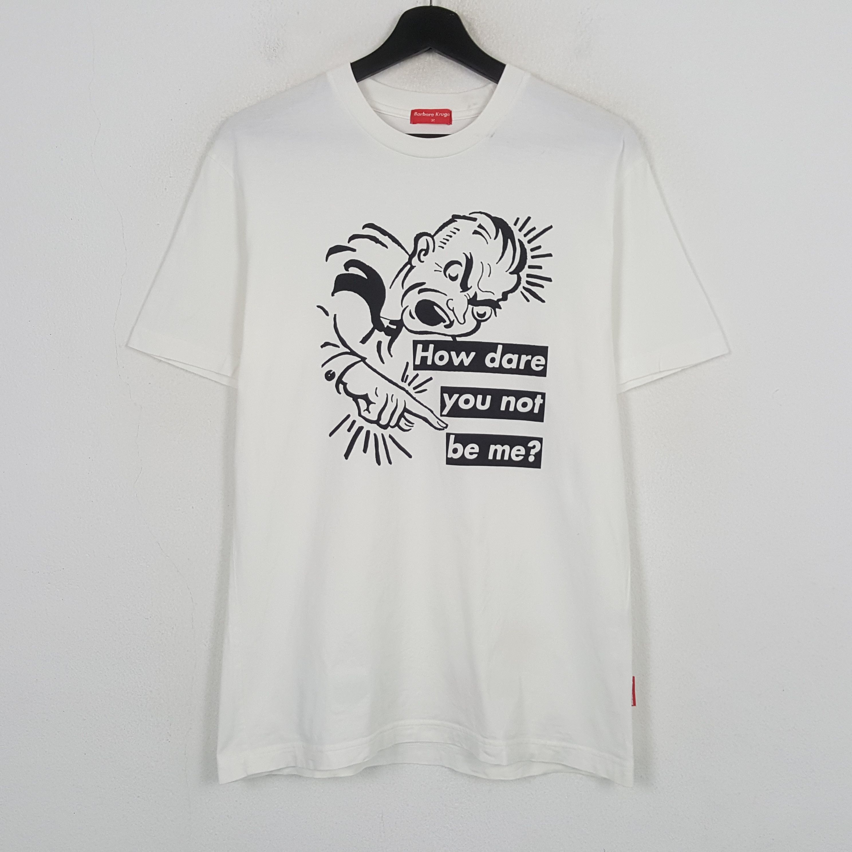 Barbara Kruger Barbara Kruger x Uniqlo Streetwear Style Tshirt C299N71 Size US M / EU 48-50 / 2 - 1 Thumbnail