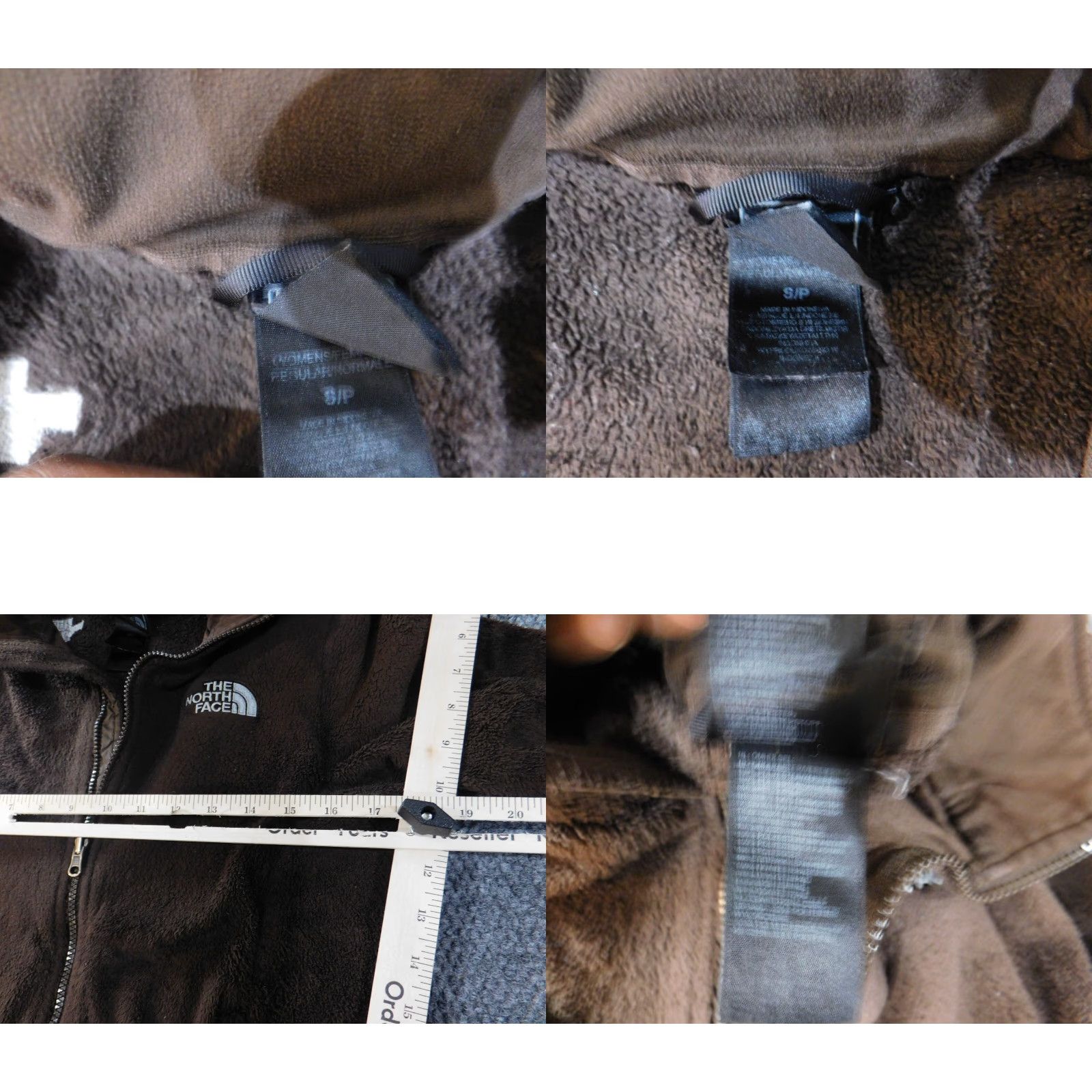 The North Face The North Face Jacket Womens Small Brown Fleece Full Zip Logo Size S / US 4 / IT 40 - 8 Thumbnail