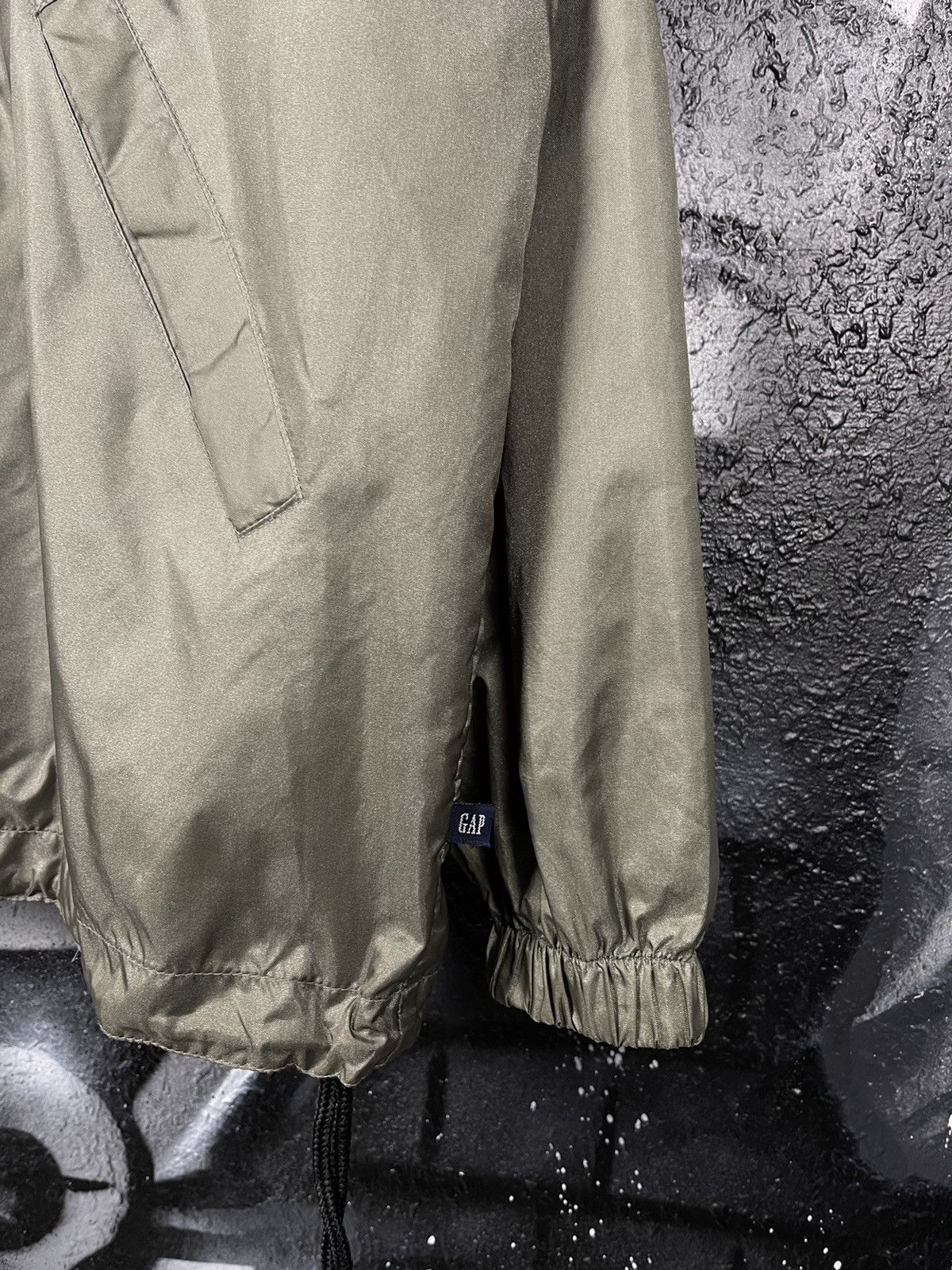 Gap GAP Vintage Y2K Khaki Nylon Anorak Jacket Men’s Size Medium Size US M / EU 48-50 / 2 - 6 Thumbnail