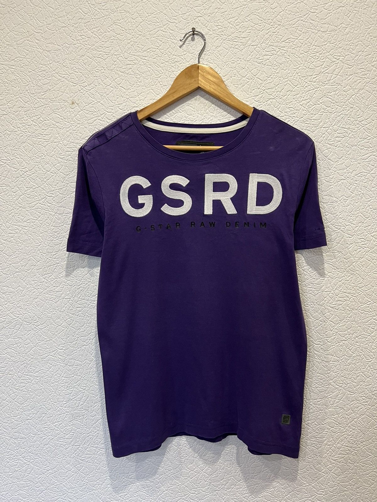 G-Star G Star Raw Purple T Shirt Tee Size US S / EU 44-46 / 1 - 1 Thumbnail