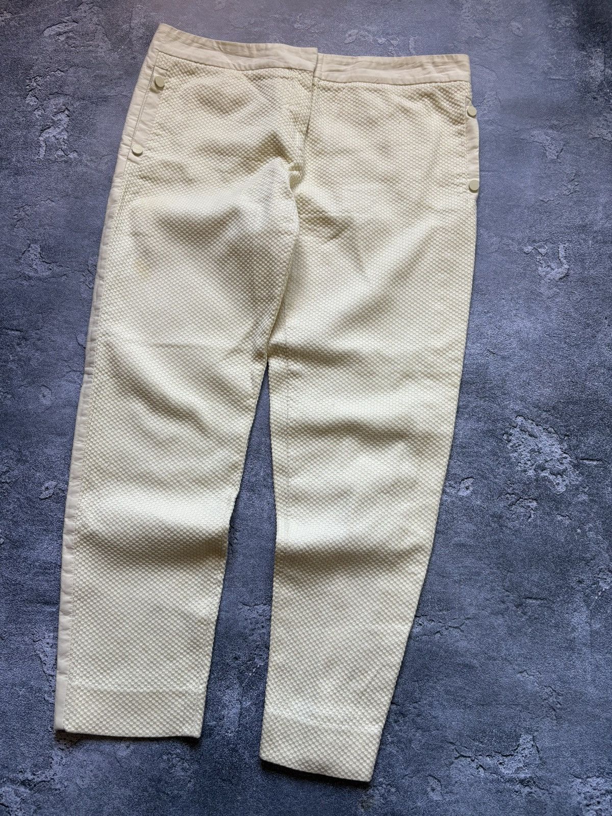 Salvatore Ferragamo Vintage Salvatore Ferragamo Luxury Women’s Waffle Pants Rare Size 30" / US 8 / IT 44 - 3 Thumbnail